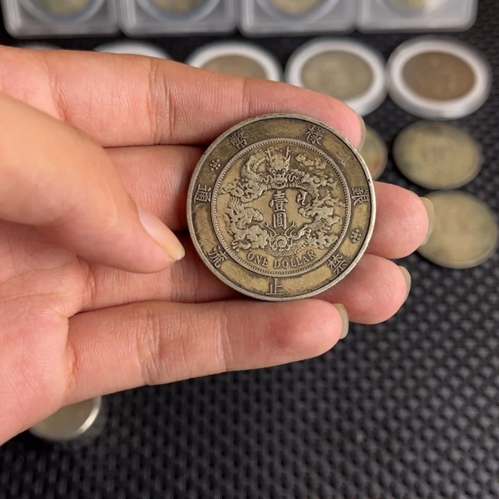 金属大头龙洋船洋工艺品