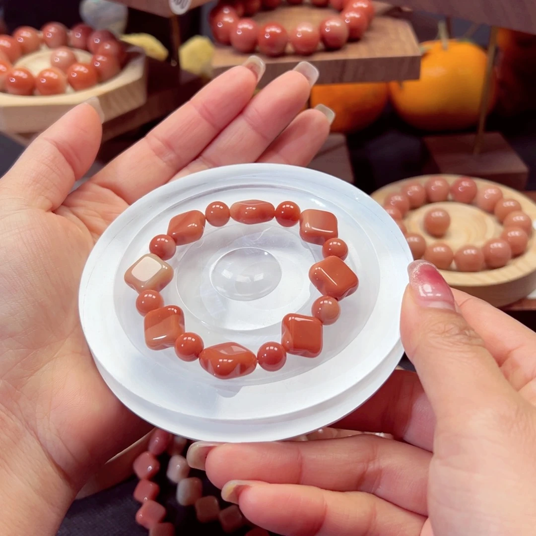 石英质玉手链未镶嵌大****虾32