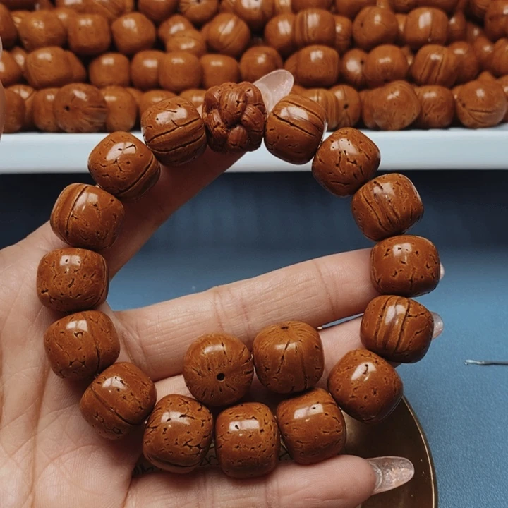 桃核手串老邢16全品15颗
