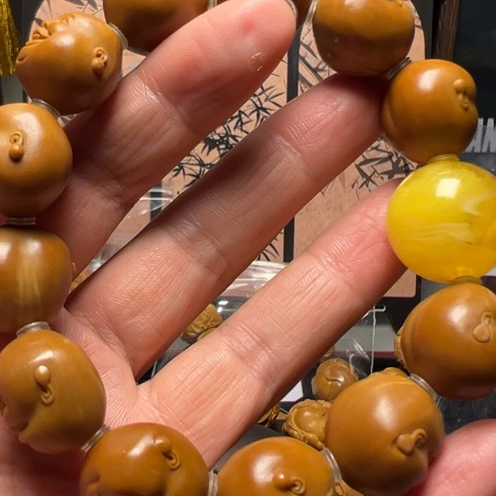 橄榄核手串/手链手工百态