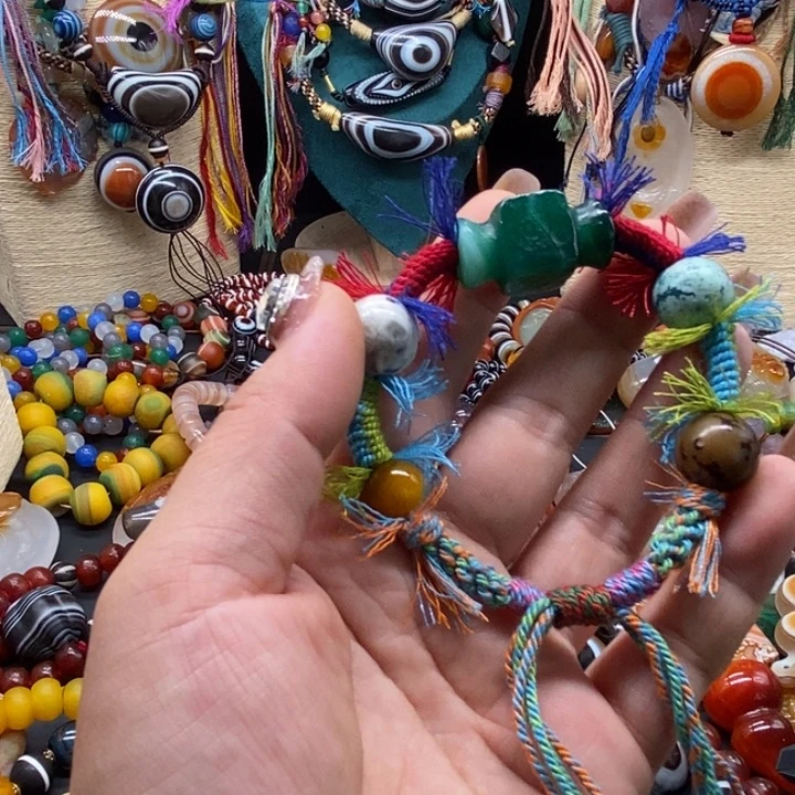 玛瑙/玉髓手链未镶嵌