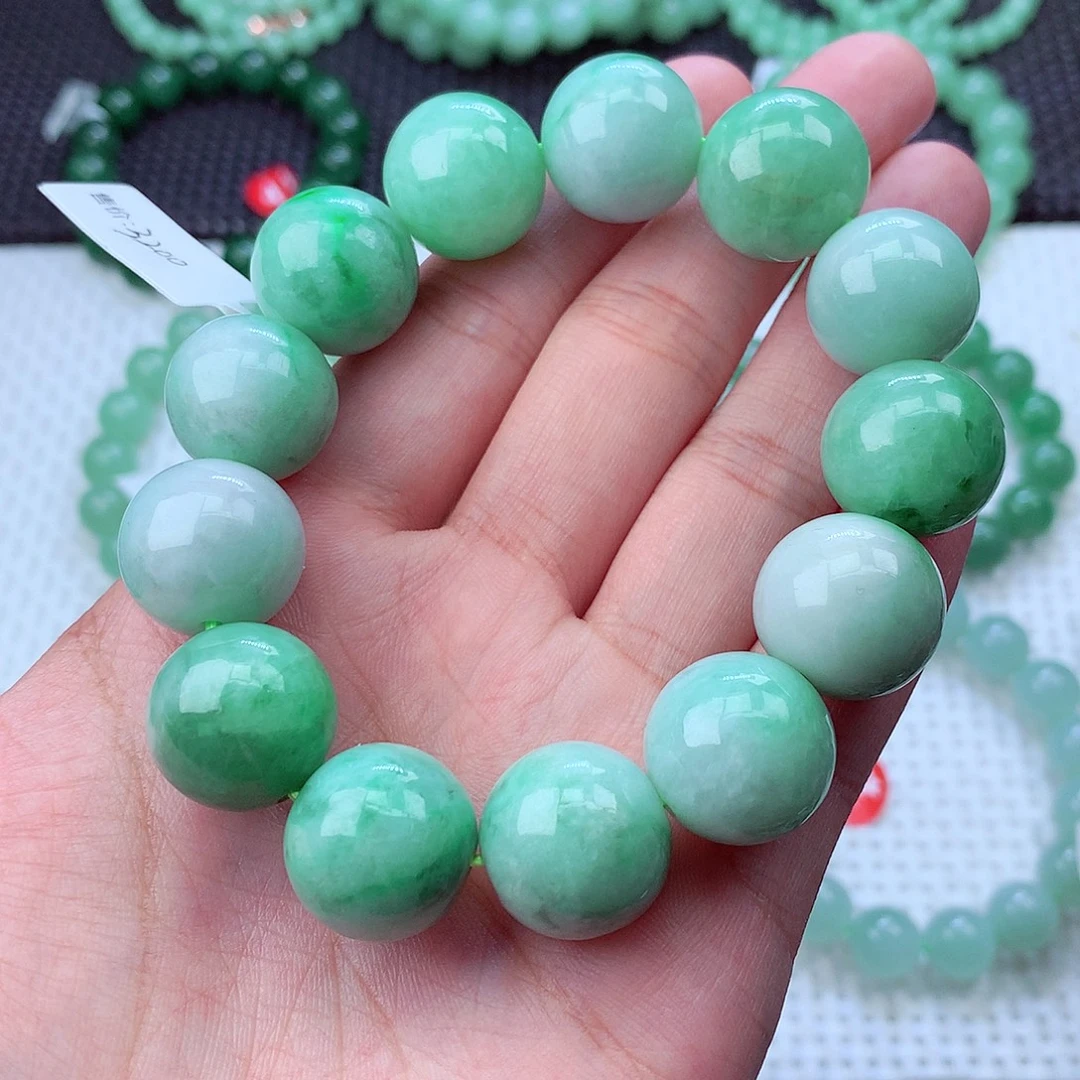 翡翠未镶嵌毛衣链