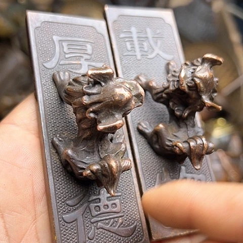 铜制工艺摆件把玩