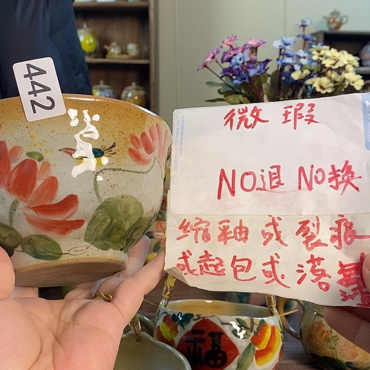 壶442 景德镇釉下五彩陶瓷