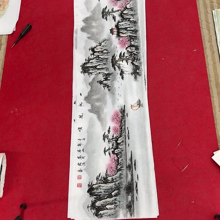 国画花鸟的翅膀和翅膀都是