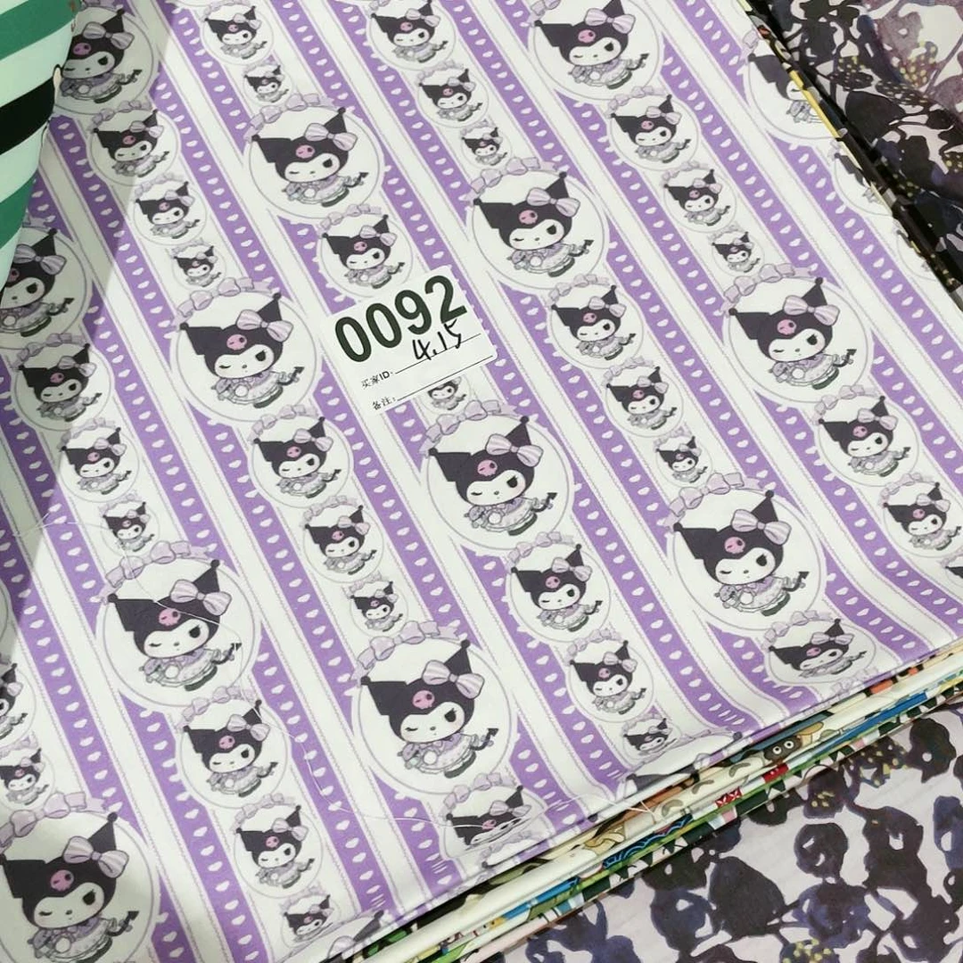 一米价纯棉平布1.1米宽果子布艺4.15