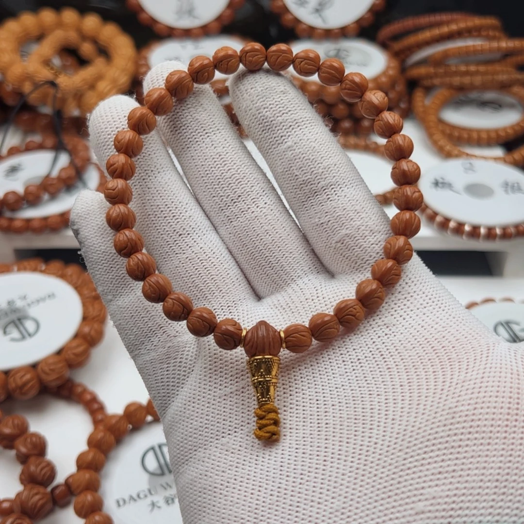 吊坠桃核桃核手串