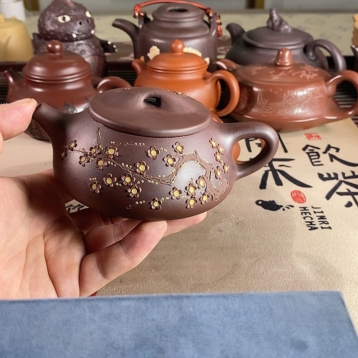 茶壶紫砂紫砂的微瑕