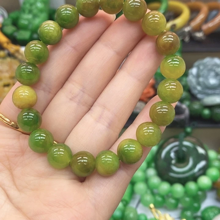 翡翠未镶嵌颈饰项链10