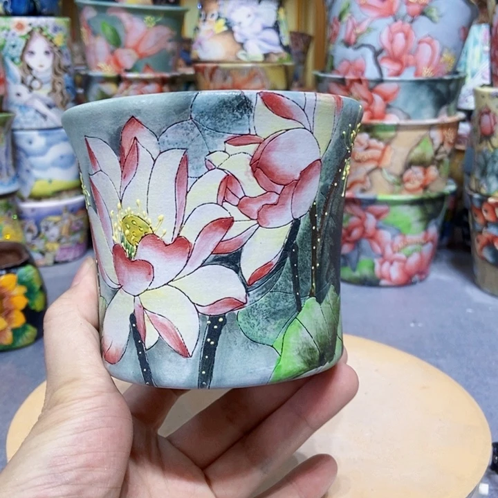 景德镇艺术手绘作品