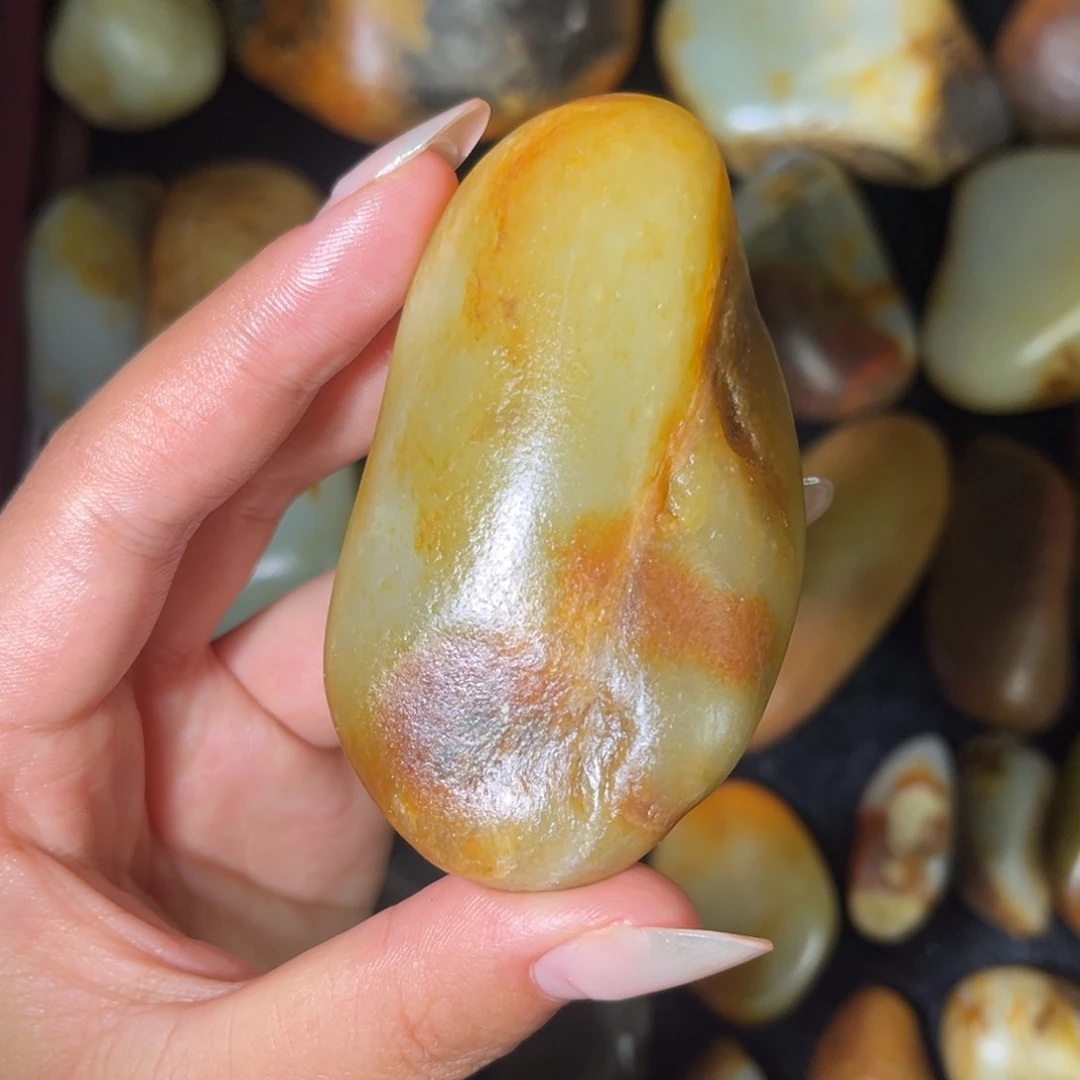 和田玉未镶嵌挂件138.6