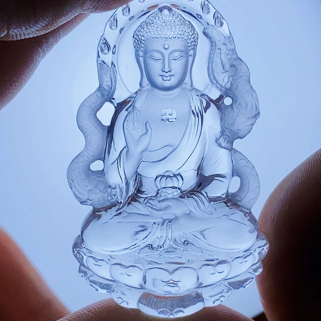 未镶嵌颈饰水晶鹰*吊墜