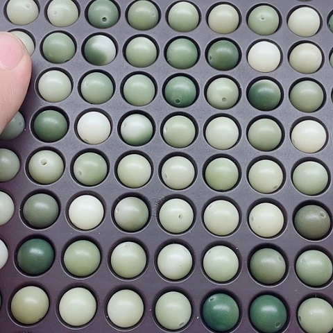 吊坠白玉菩提11精品薄荷绿110颗