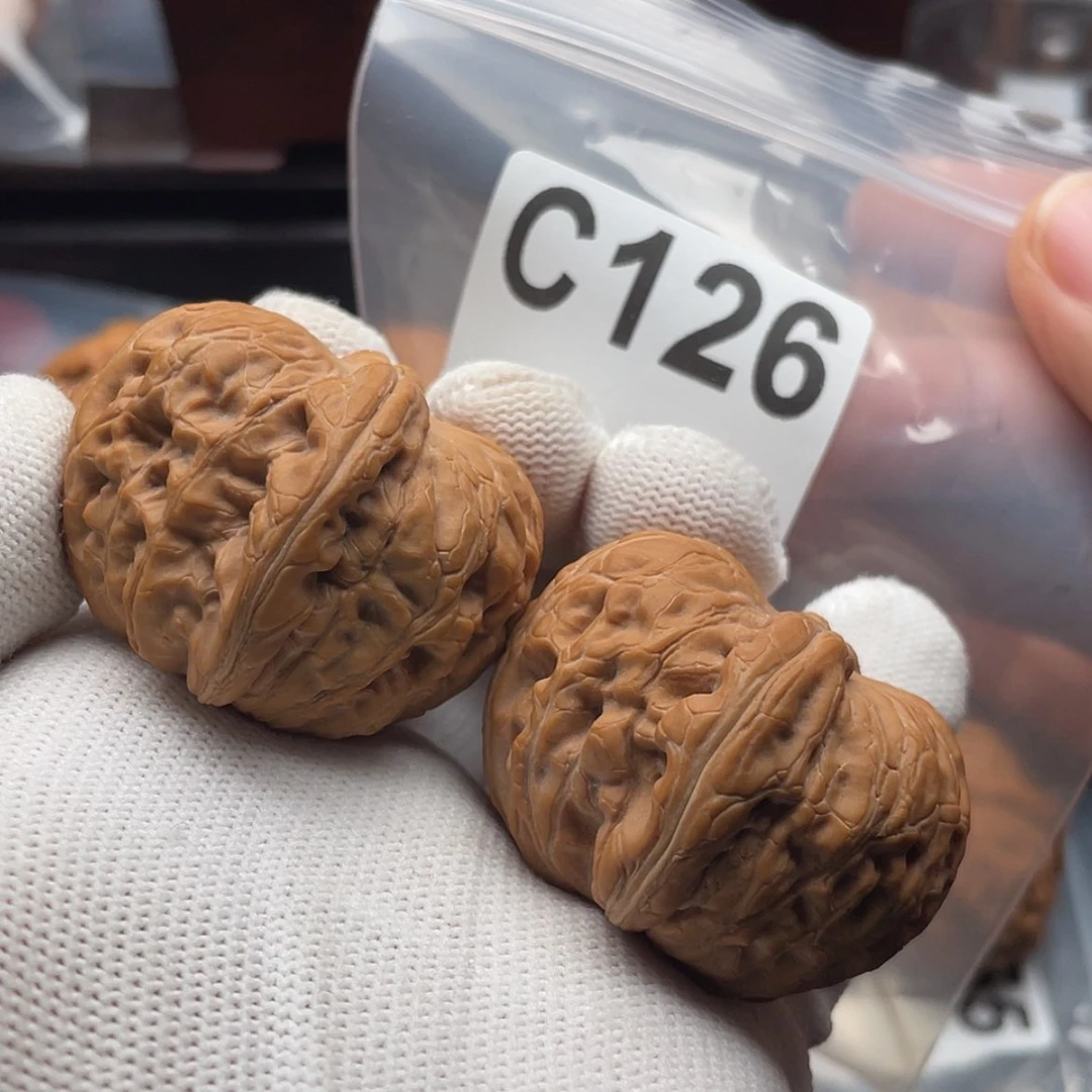 【闪购商品】文玩核桃吊坠C126元宝42