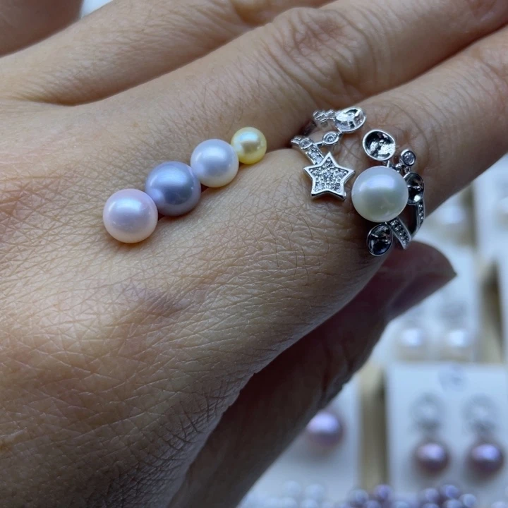 _****未镶嵌淡水珍珠戒指