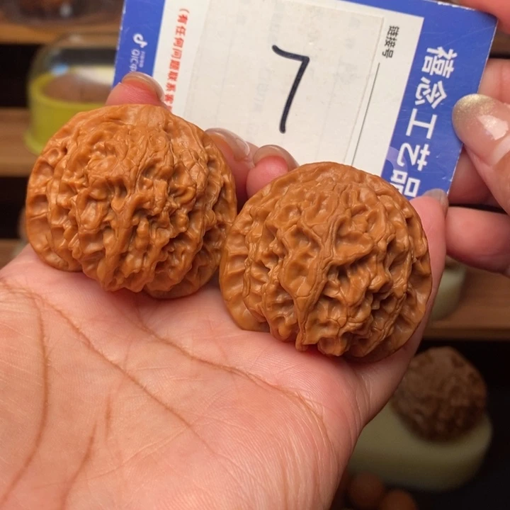 吊坠文玩核桃42全品苹果园