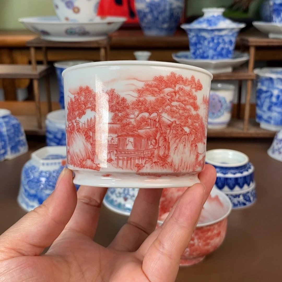 杯景德镇陶瓷手工手绘