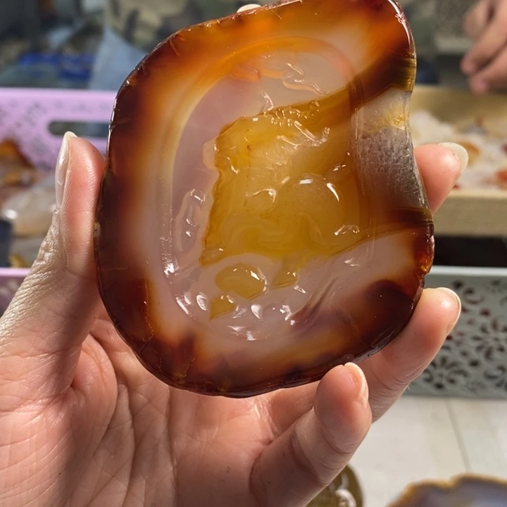 玛瑙/玉髓吊坠(不含链)未镶嵌