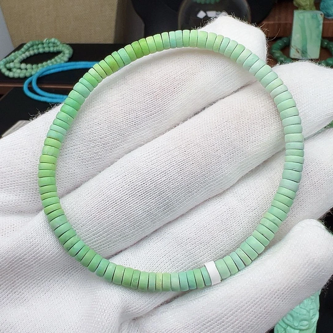 未镶嵌绿松石绿松石主播璐璐