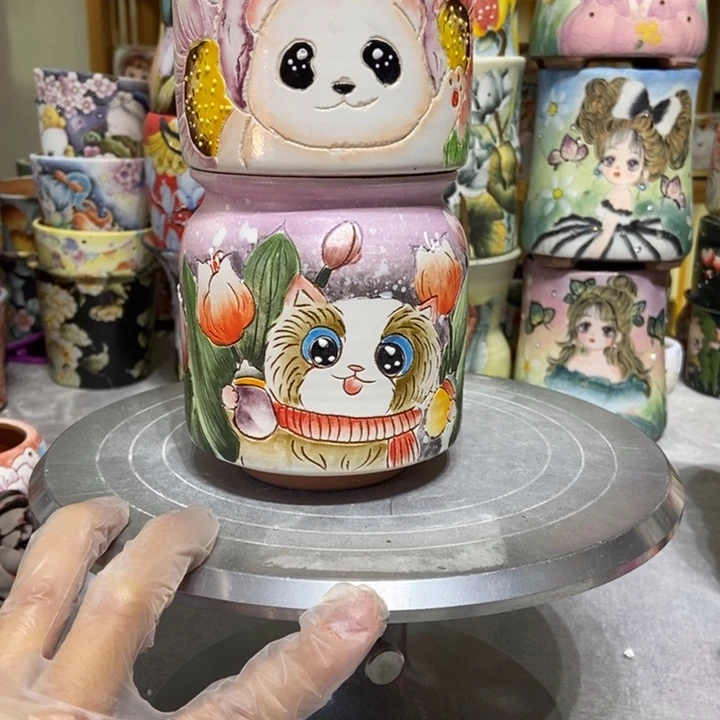 景德镇艺术手绘作品