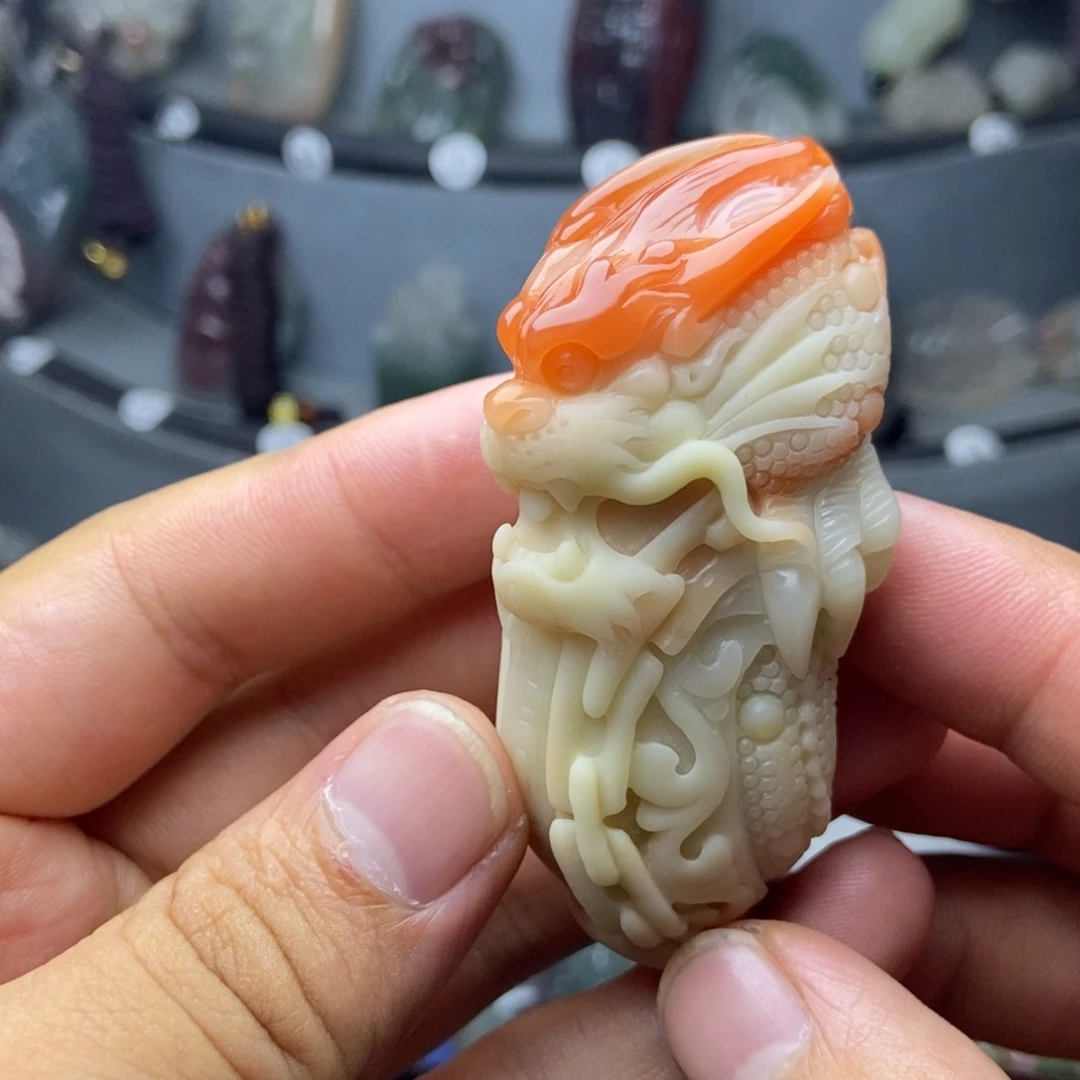 客***哥玛瑙/玉髓颈饰未镶嵌