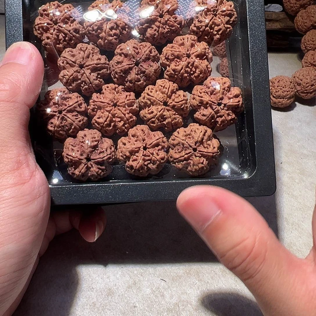 金刚菩提手串定制级梅花21尺寸