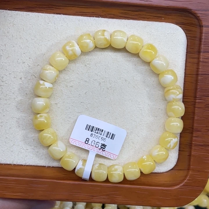 蜜蜡未镶嵌手链蜜蜡