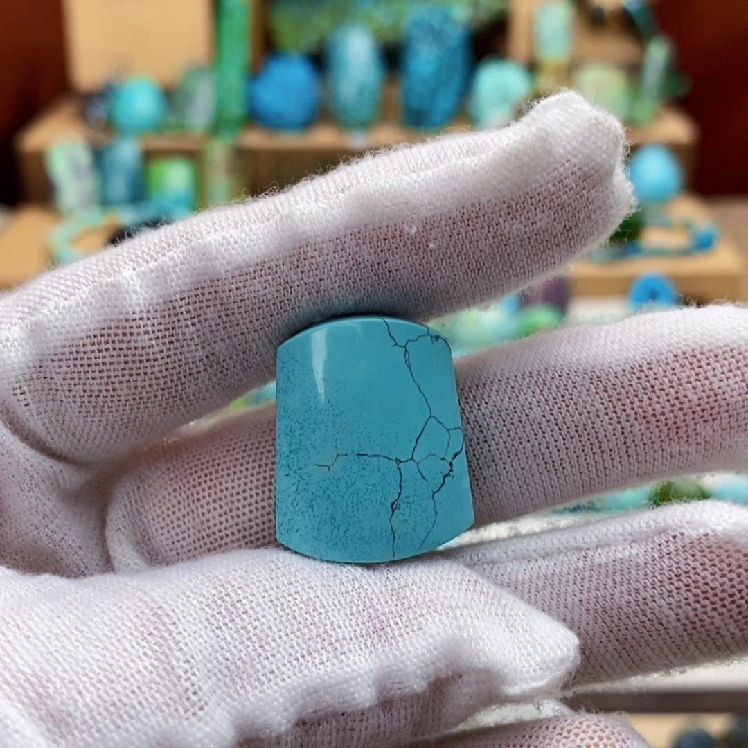 定制绿松石玉华雨点松