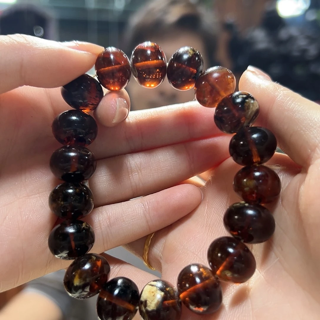 裸石琥珀未镶嵌抚顺50-53