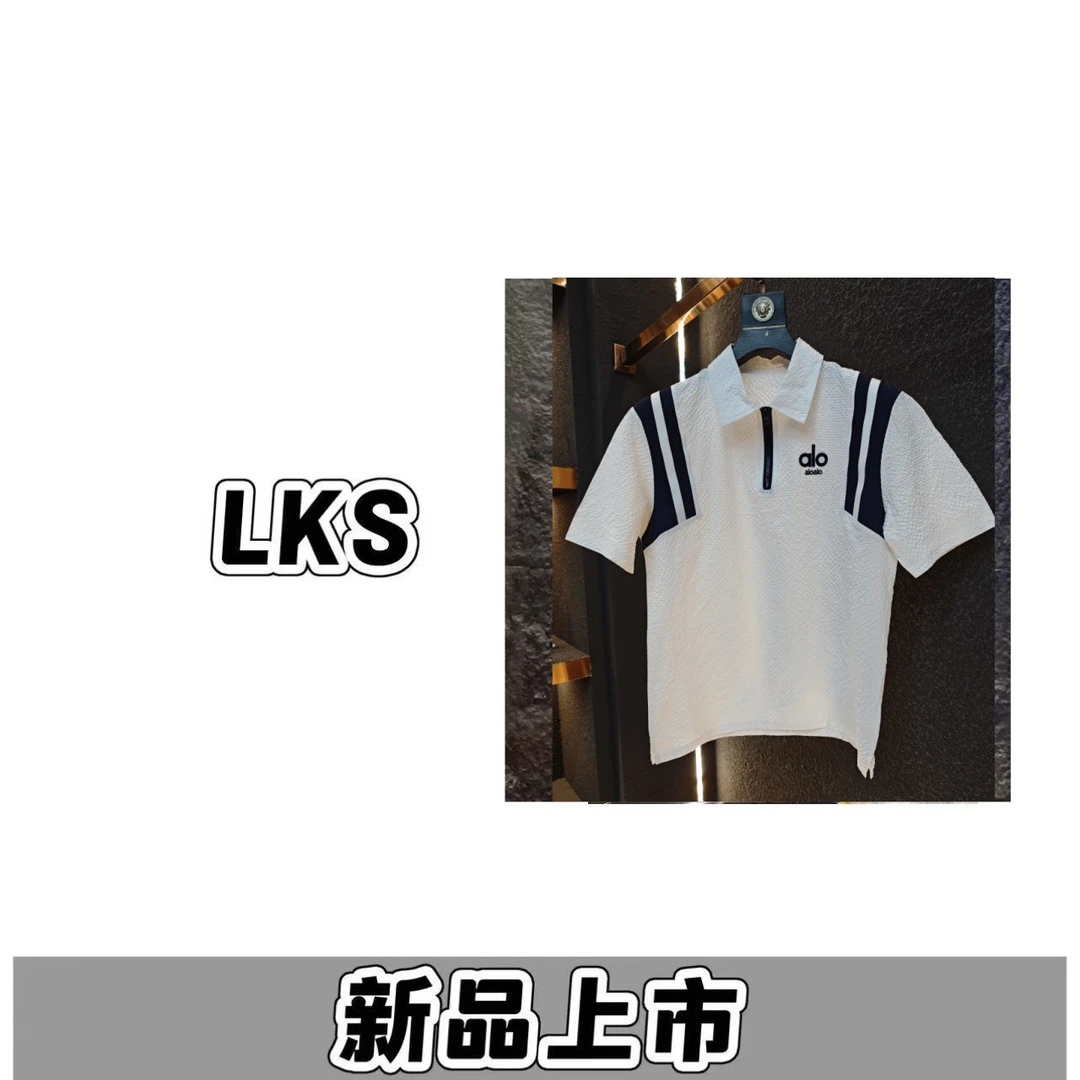 E275-（伊伊）2025新款轻奢短袖上衣男女同款