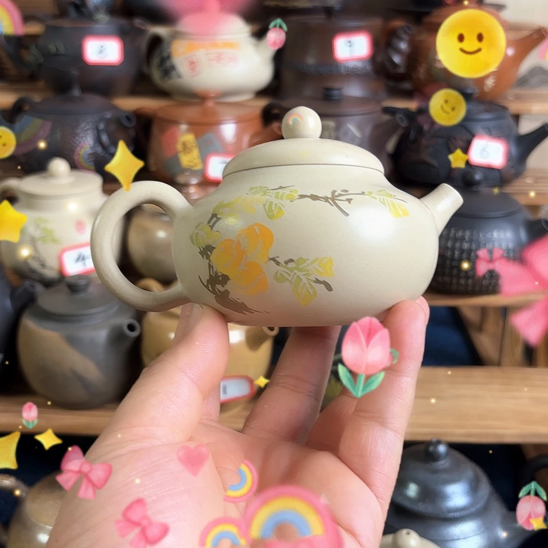 壶球孔 白泥 阳刻阳填 150毫升