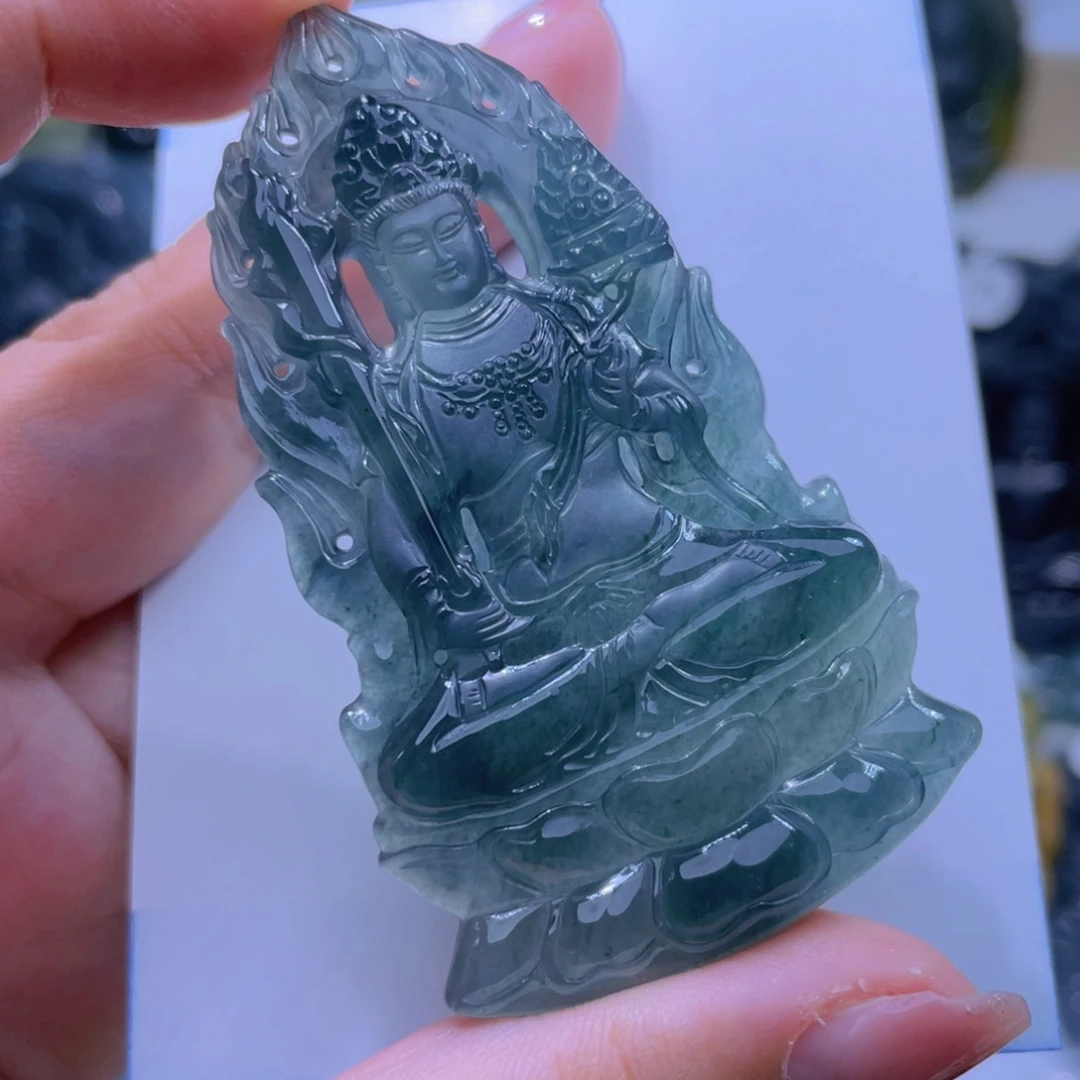翡翠颈饰未镶嵌钢***C