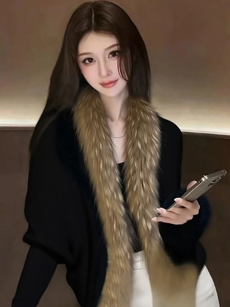 2025新款冬季独特超好看上衣气质高级感巨好看名媛厚款黑色外套女