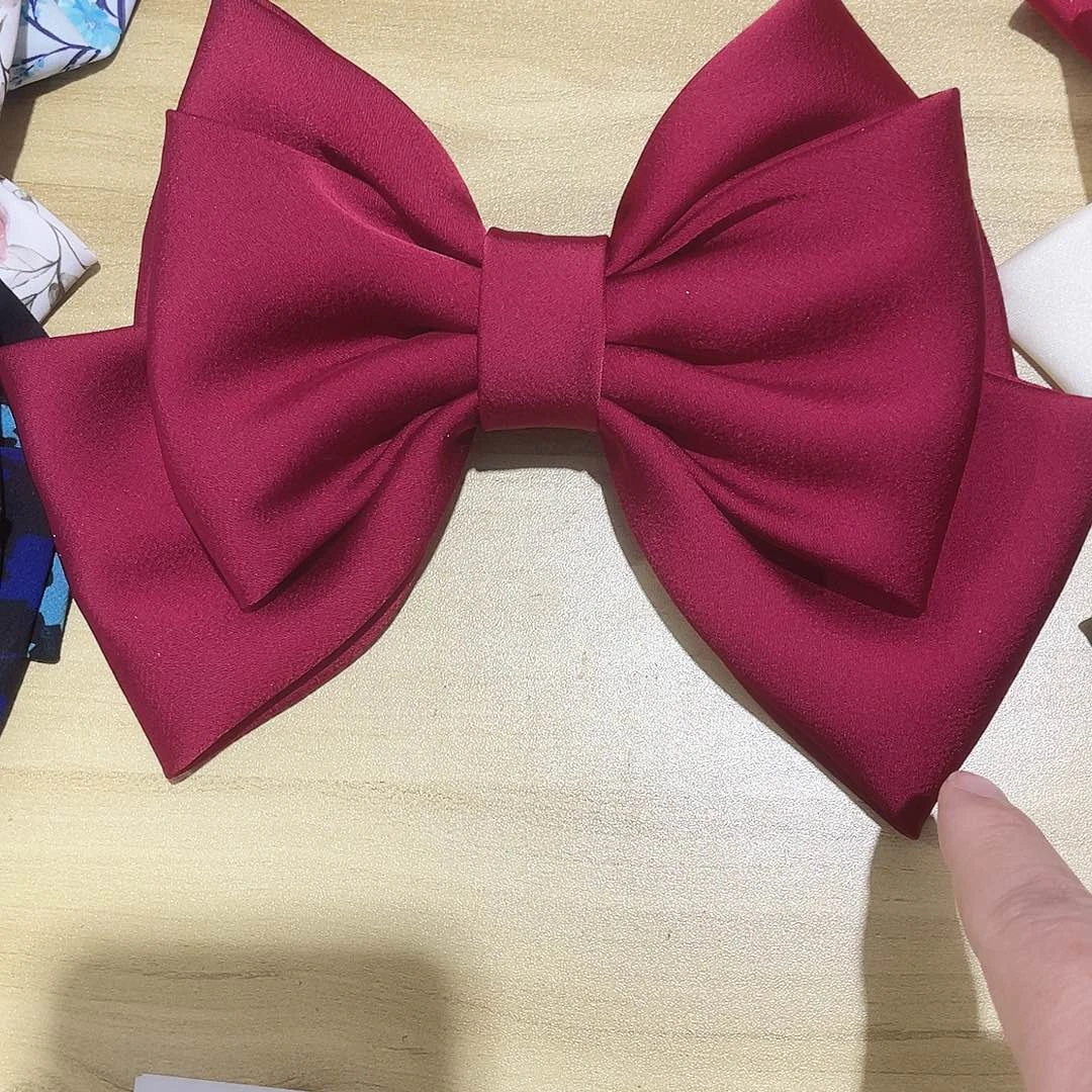 布艺铁合金蝴蝶结发夹