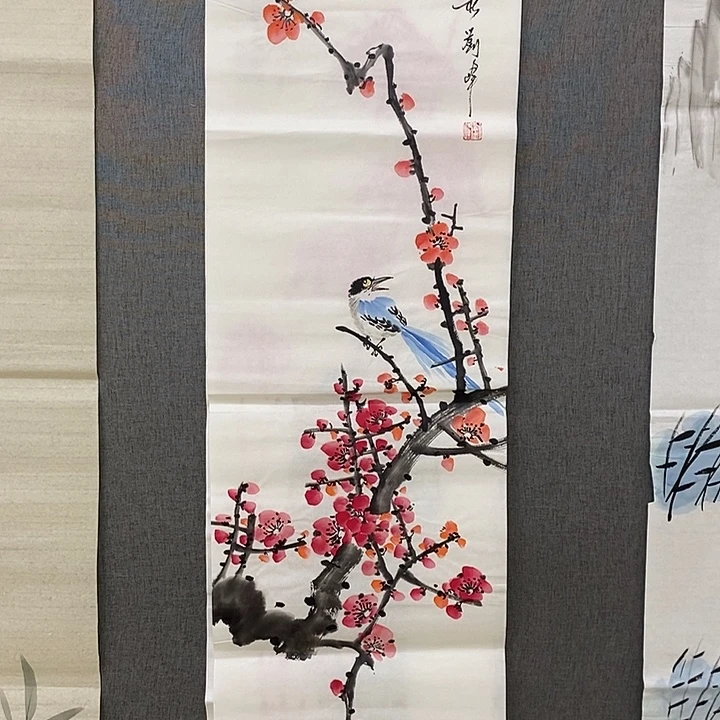坦***局国画手写手绘作品115