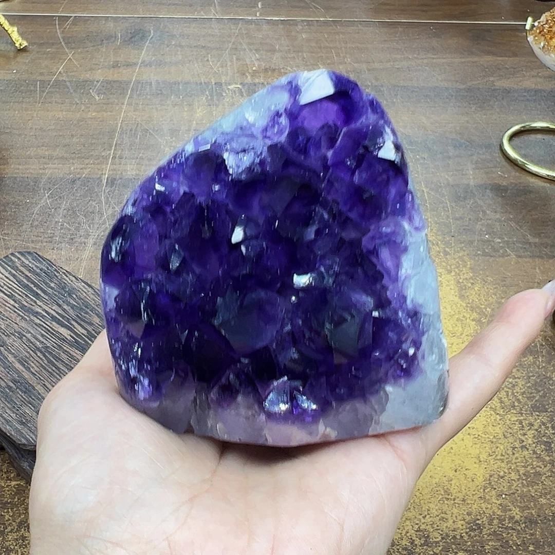 未镶嵌摆件紫晶福利