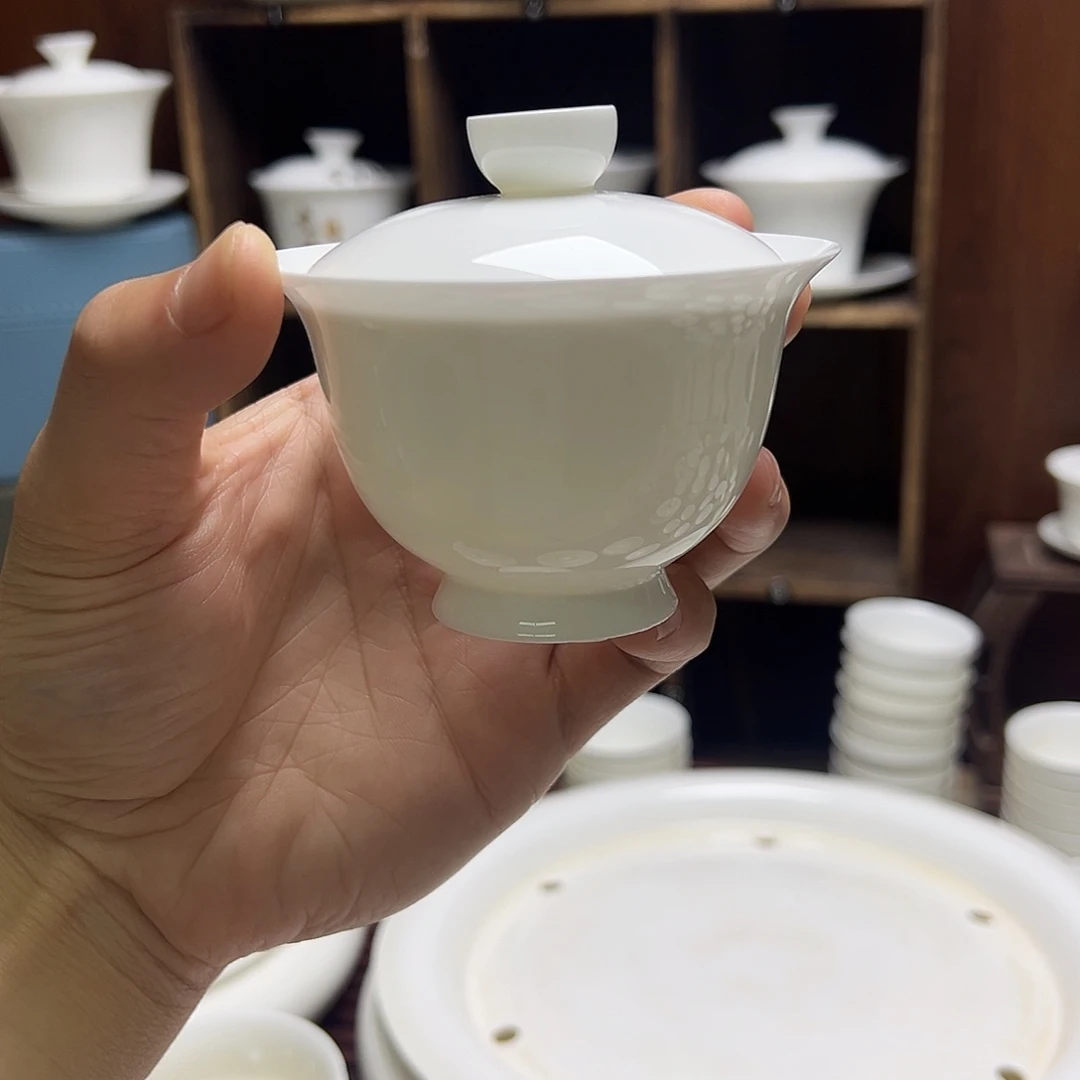 骨瓷将军盖碗100毫升