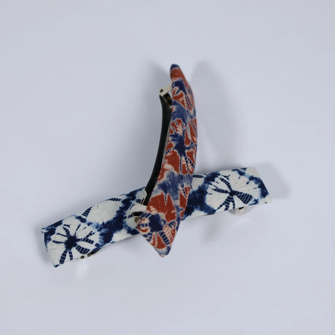 【细物慢造】扎染方发夹