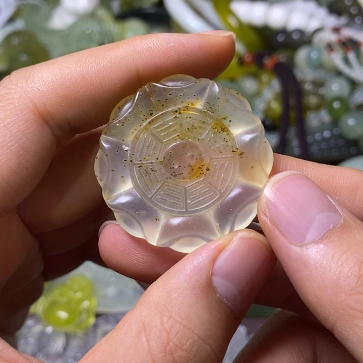 岫玉岫玉颈饰未镶嵌