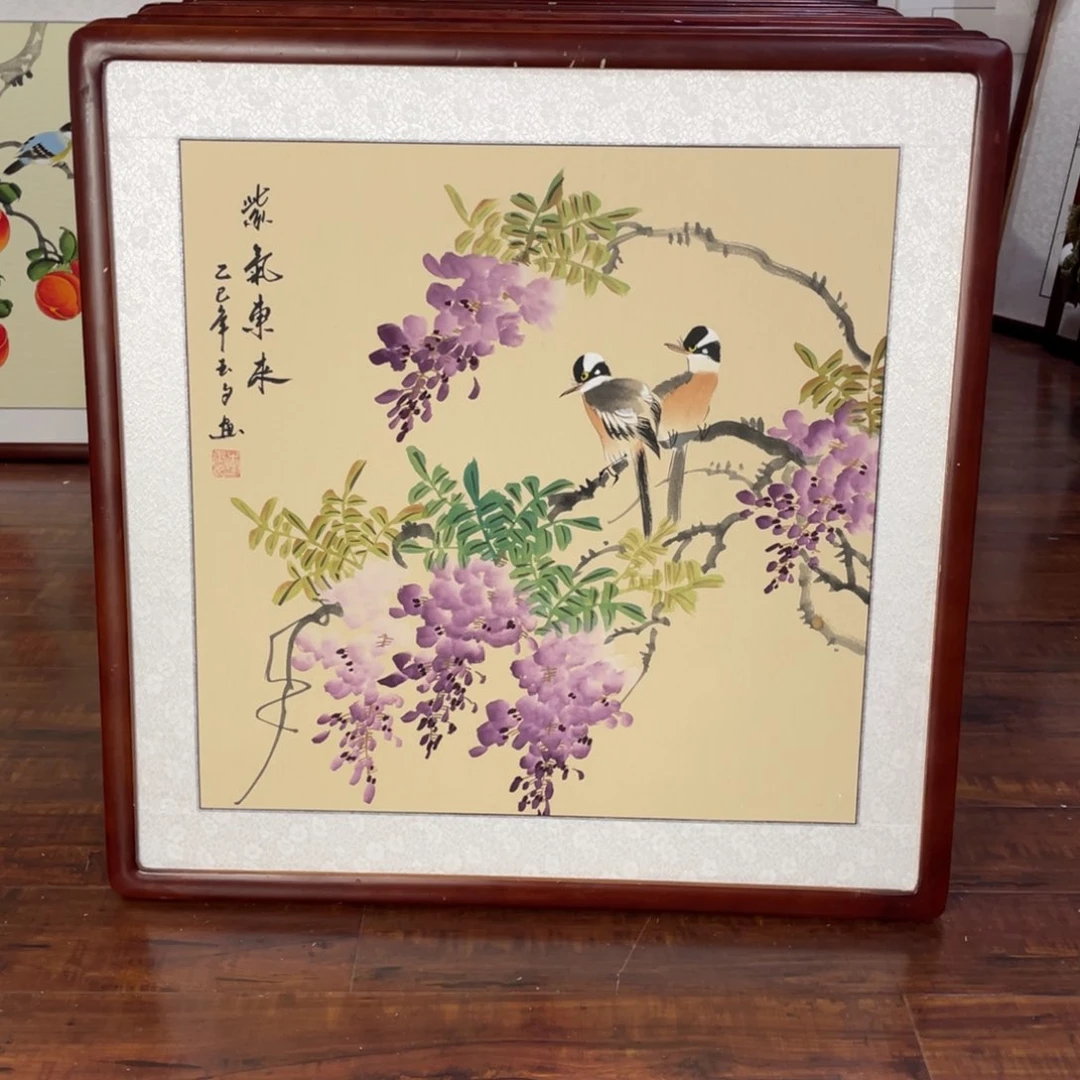 国画带框尺寸63*63厘米