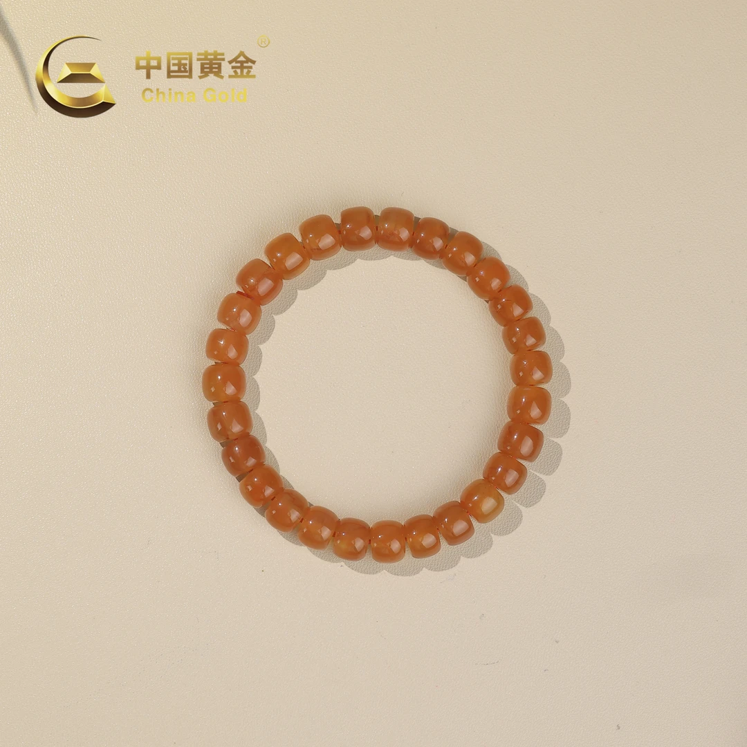 【中国黄金】挚霞 | 南红*手串*未镶嵌-S3940-臻