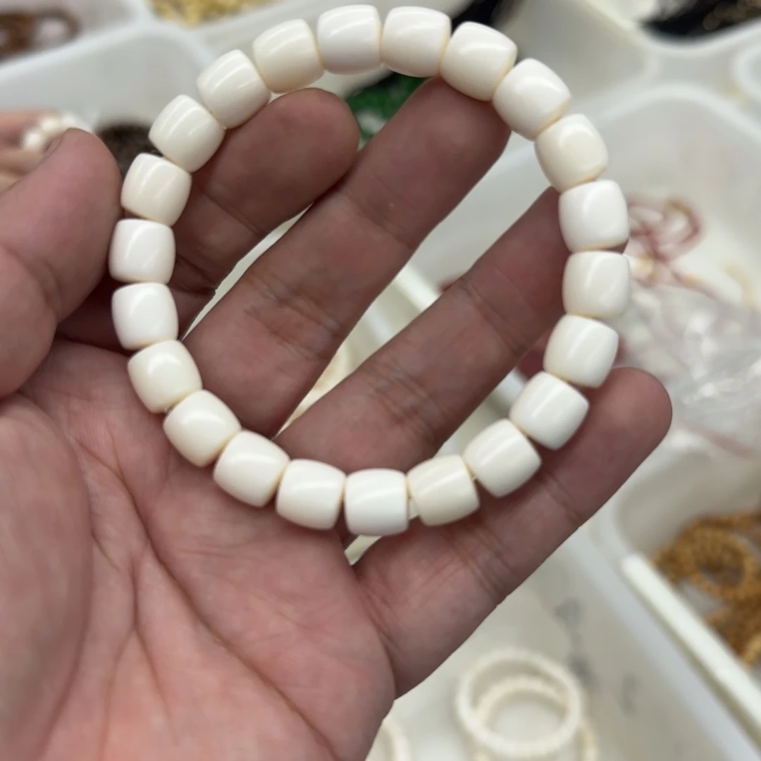 白玉菩提吊坠白色710