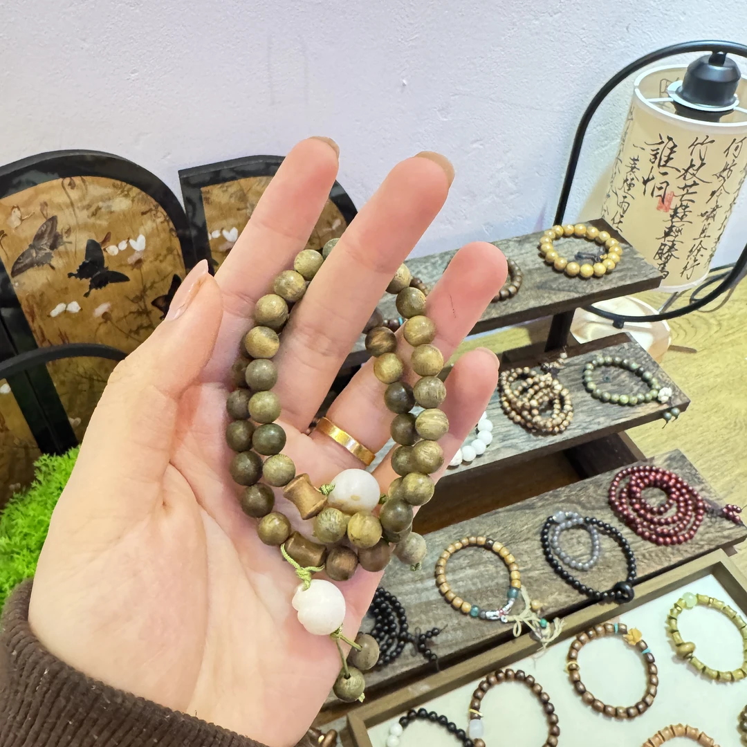 手作默认微瑕任选三条木制手串新中式简约百搭饰品