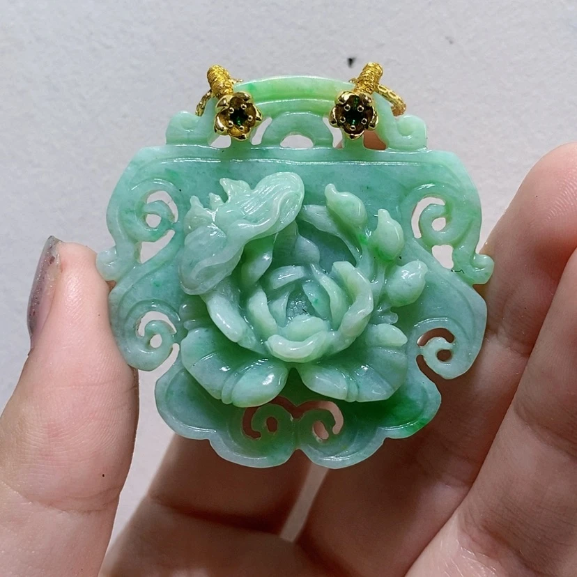 【闪购商品】翡翠未镶嵌颈饰吊坠