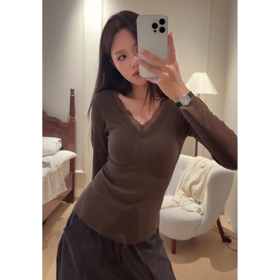 【苏兰文】【女神打底衣2.0】新款软糯舒适休闲保暖打底衣-6774