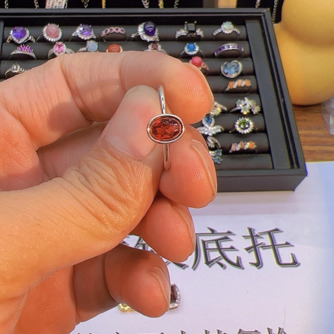 紫晶珠宝半成品未镶嵌