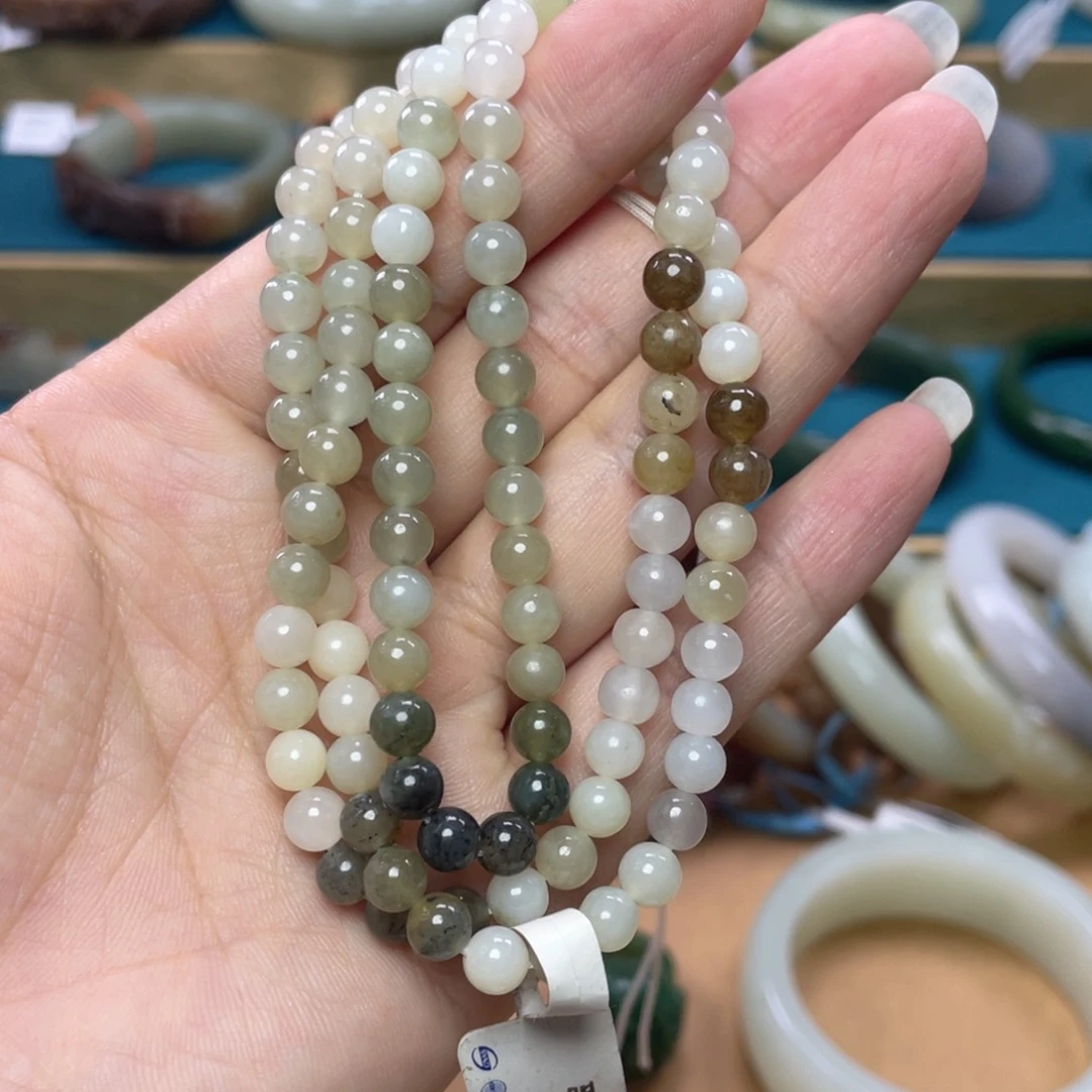 未镶嵌手串和田玉