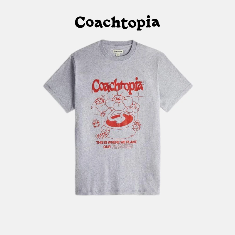 Coachtopia  休闲型T恤： 花盆图案