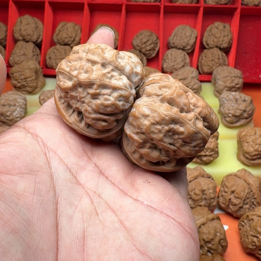 種***福文玩核桃吊坠蛙蛙