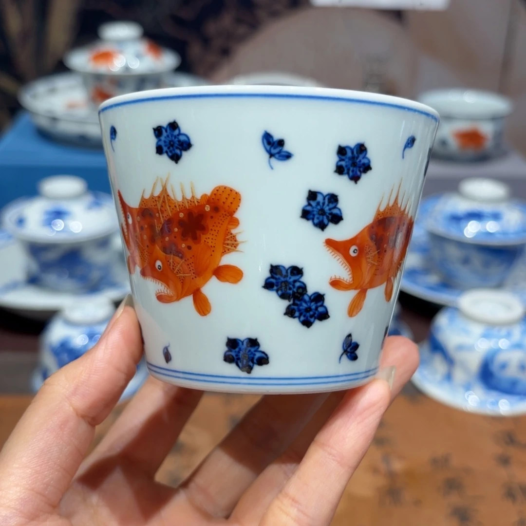 手工手绘陶瓷茶具